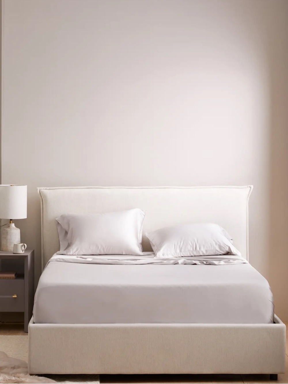 NWOT Quince Organic Bamboo Luxury Sheet Set in Dusty Mauve!